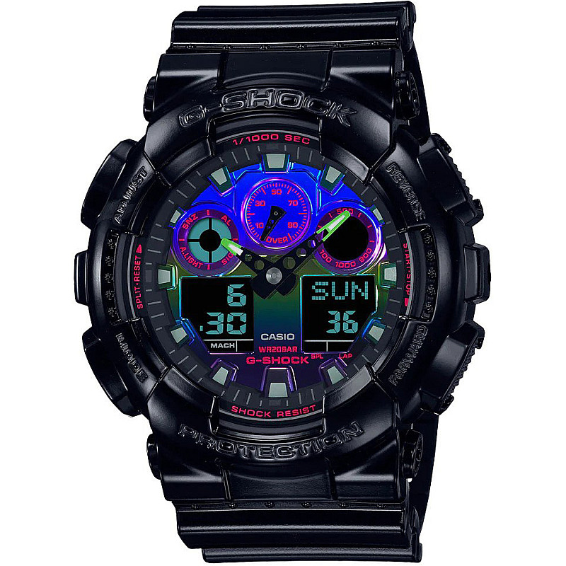 Мъжки часовник Casio G-Shock RGB Series - GA-100RGB-1AER 1