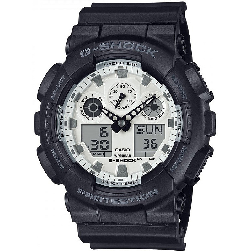 Мъжки часовник Casio G-Shock - GA-100WD-1AER 1