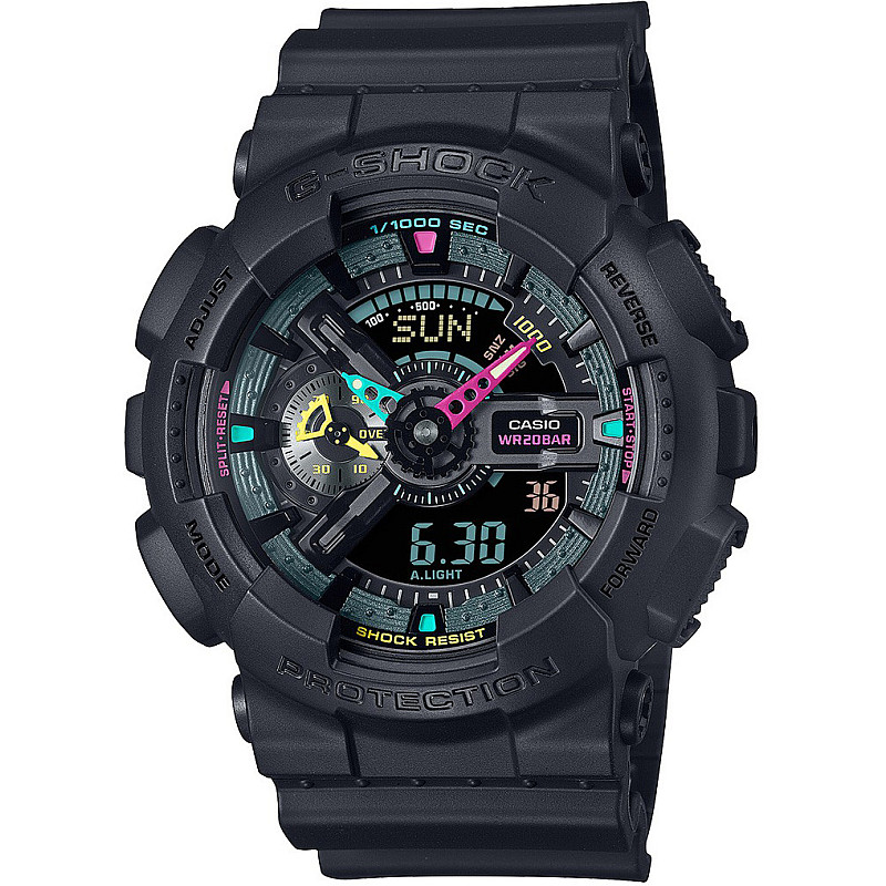 Мъжки часовник Casio G-Shock Multi-Fluorescent Accents Series - GA-110MF-1AER 1