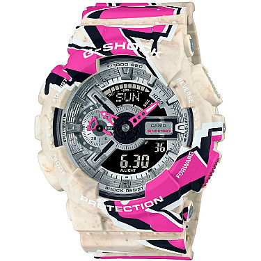 Дамски часовник Casio G-Shock Street Spirit Graffiti - GA-110SS-1AER