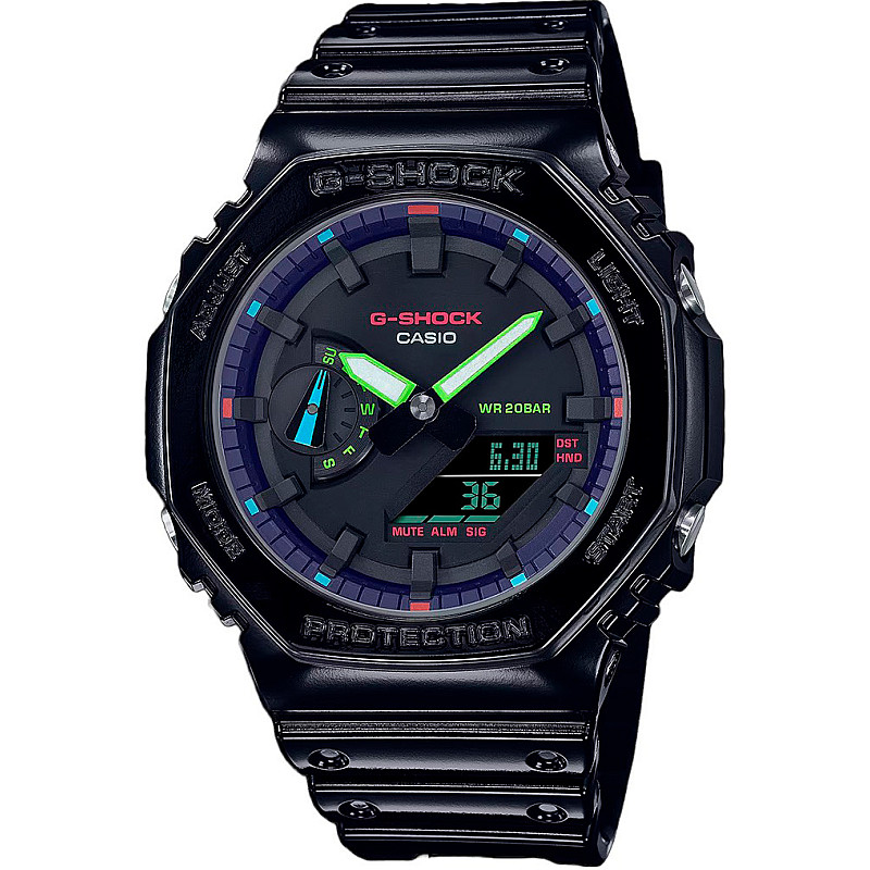 Мъжки часовник Casio G-Shock RGB Series - GA-2100RGB-1AER 1
