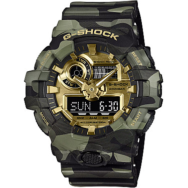 Мъжки часовник Casio G-Shock - GA-700CMG-3AER
