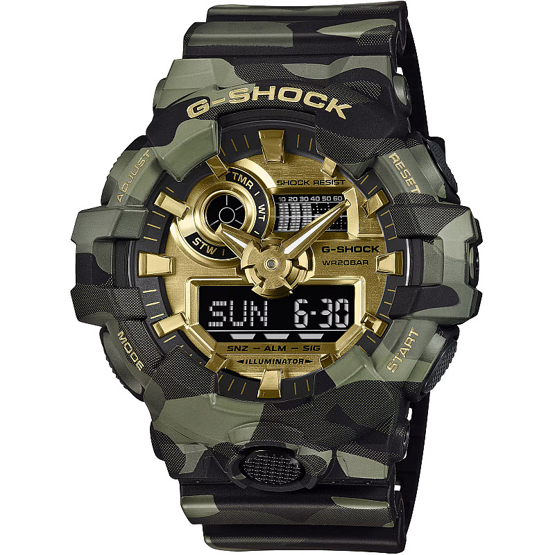 Мъжки часовник Casio G-Shock - GA-700CMG-3AER 1 - Timezone-bg.com Мъжки часовник Casio G-Shock - GA-700CMG-3AER 1