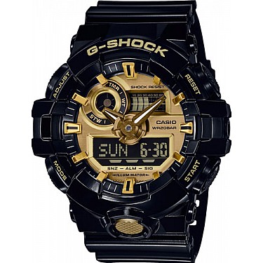 Мъжки часовник CASIO G-SHOCK - GA-710GB-1AER