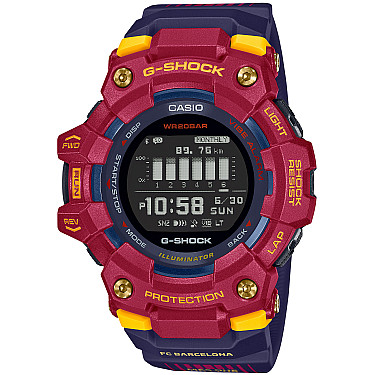 Мъжки часовник Casio G-Shock G-Squad FC Barcelona Limited Edition - GBD-100BAR-4ER 1