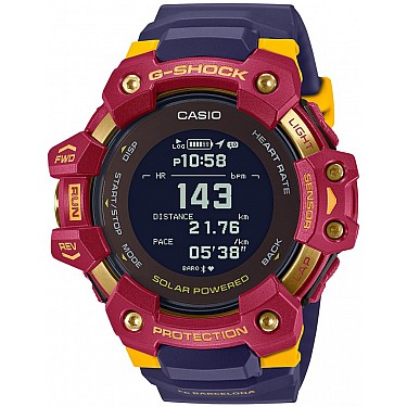 Мъжки часовник Casio G-Shock G-Squad FC Barcelona Limited Edition - GBD-H1000BAR-4ER 1