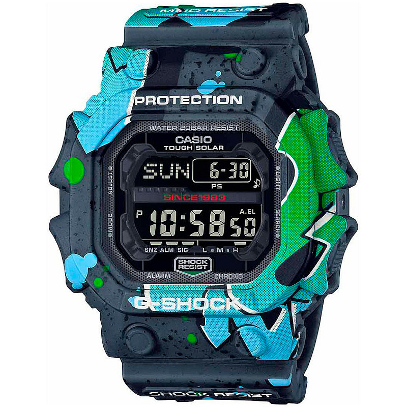 Мъжки часовник Casio G-Shock X-Large Street Spirit Graffiti - GX-56SS-1ER 1