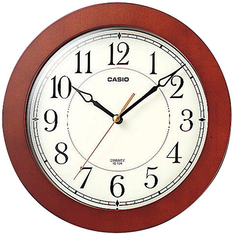 Стенен часовник Casio - Casio Collection - IQ-126-5DF 1