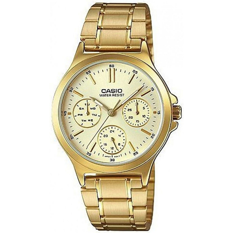 Дамски аналогов часовник Casio - LTP-V300G-9AUDF - Timezone-bg.com Дамски аналогов часовник Casio - LTP-V300G-9AUDF