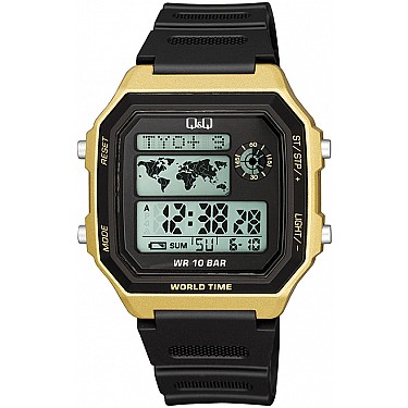 Мъжки дигитален часовник Q&Q World Time - M196J004Y 1