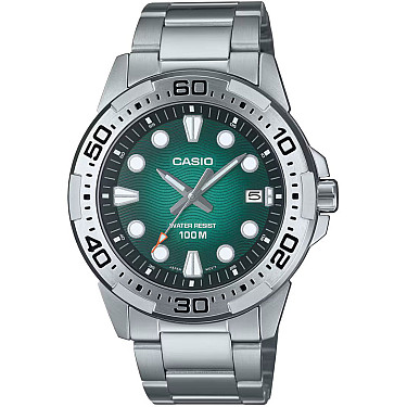 Мъжки аналогов часовник Casio - MTD-140D-3AVDF