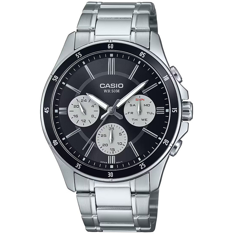 Мъжки аналогов часовник Casio Multi-Dial - Casio Collection - MTP-1374D-1A3VDF