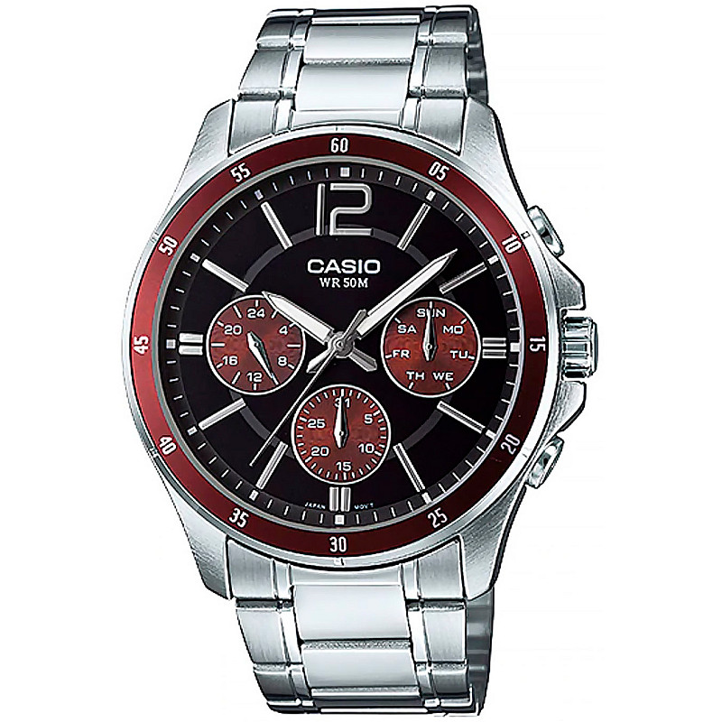 Мъжки аналогов часовник Casio Multi-Dial - Casio Collection - MTP-1374D-5AVDF