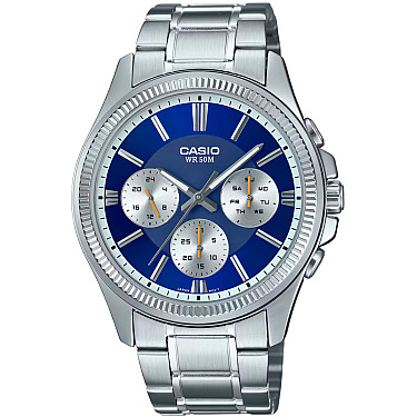 Мъжки аналогов часовник Casio Multi-Dial - Casio Collection - MTP-1375D-2A1VDF