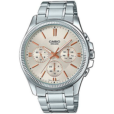 Мъжки аналогов часовник Casio Multi-Dial - Casio Collection - MTP-1375D-7A2VDF