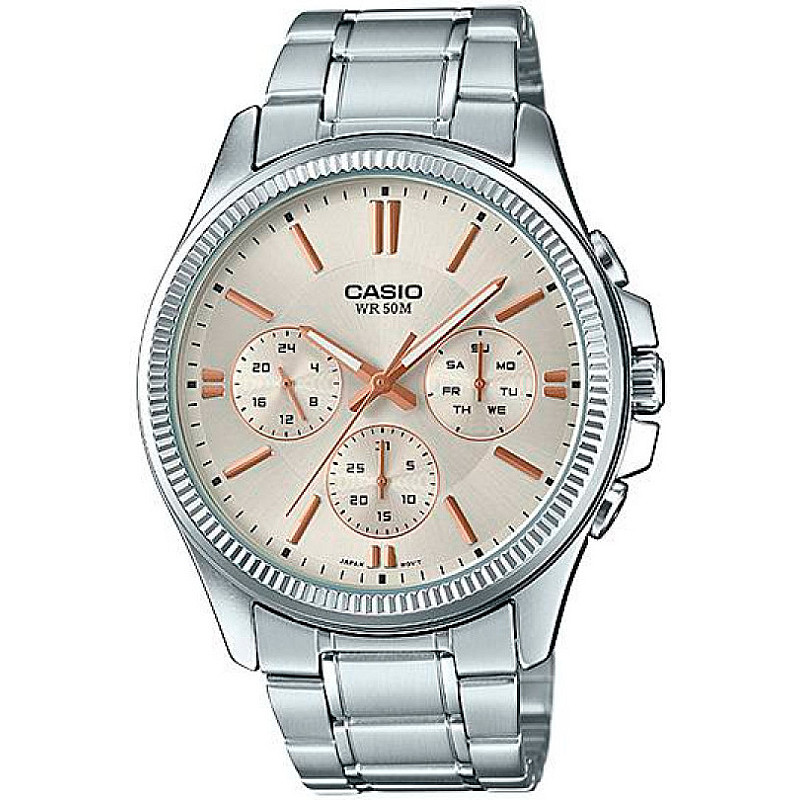 Мъжки аналогов часовник Casio Multi-Dial - Casio Collection - MTP-1375D-7A2VDF