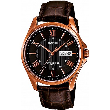 Мъжки аналогов часовник Casio - Casio Collection - MTP-1384L-1AVEF