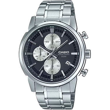 Мъжки аналогов часовник Casio Chronograph - Casio Collection - MTP-E510D-1A2VDF