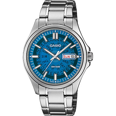 Мъжки часовник Casio - Casio Collection - MTP-E740-2A2VDF