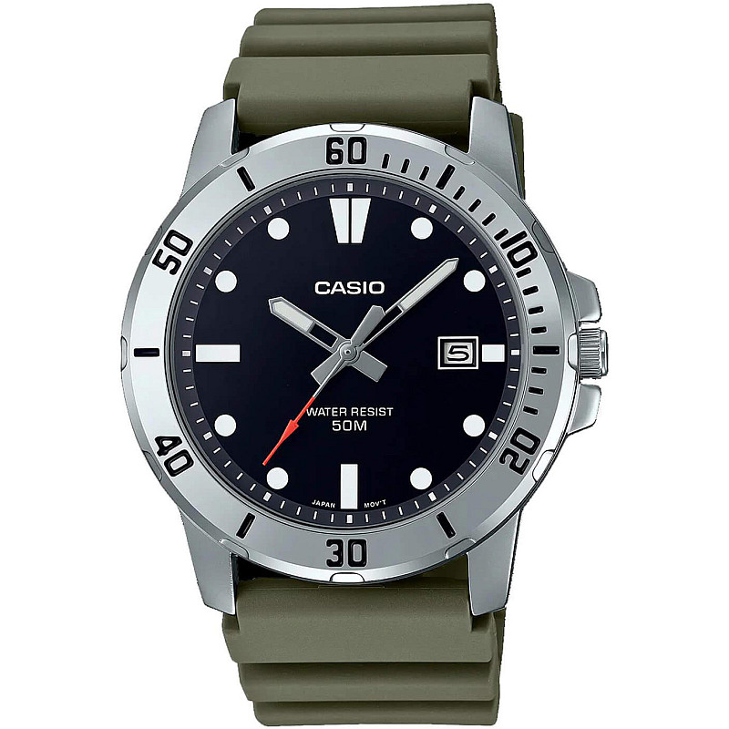 Мъжки аналогов часовник Casio - Casio Collection - MTP-VD01-3EVUDF