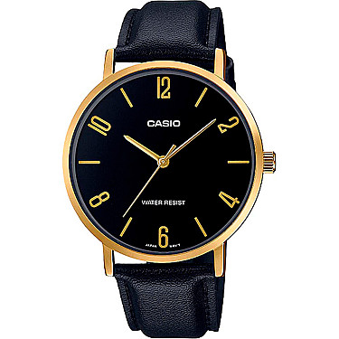 Мъжки аналогов часовник Casio - Casio Collection - MTP-VT01GL-1B2UDF