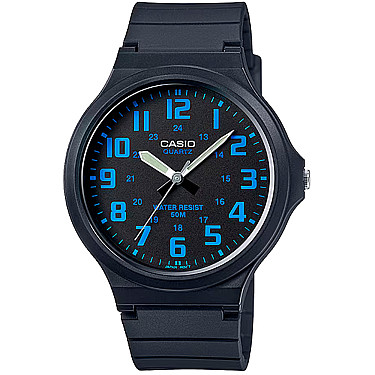 Мъжки аналогов часовник CASIO - Casio Collection - MW-240-2BVDF 1