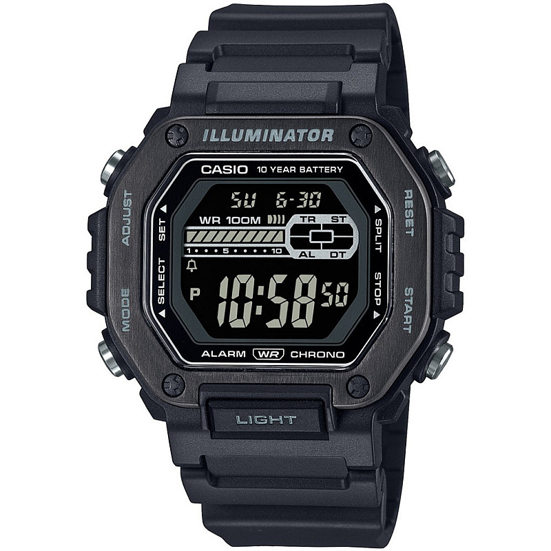 Мъжки часовник Casio Digital - Casio Collection - MWD-110HB-1BVEF 1