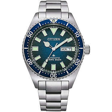 Мъжки часовник Citizen Automatic Diver Challenge - NY0129-58LE