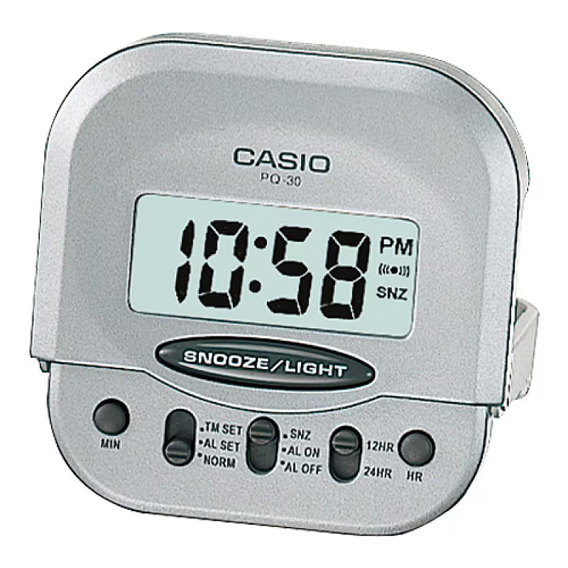 Будилник CASIO - PQ-30-8DF 1 - Timezone-bg.com Будилник CASIO - PQ-30-8DF 1