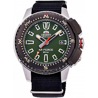 Мъжки автоматичен часовник Orient Automatic M-Force Diver - RA-AC0N03E