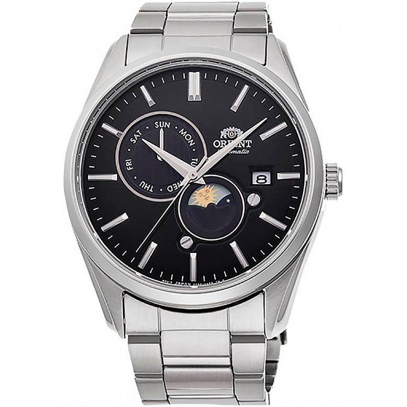 Мъжки автоматичен часовник Orient Classic Automatic Sun and Moon - RA-AK0307B