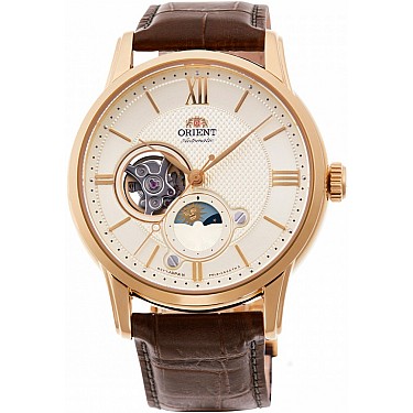 Мъжки автоматичен часовник Orient Classic Sun and Moon - RA-AS0010S 1