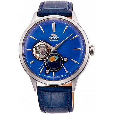 Мъжки автоматичен часовник Orient Classic Sun and Moon - RA-AS0103A