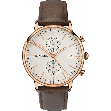 Мъжки аналогов часовник Sekonda Chronograph - S-1381.00