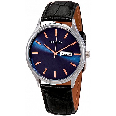 Мъжки аналогов часовник Sekonda Midnight Blue - S-1701.00 1