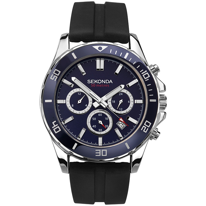 Мъжки часовник Sekonda Men's Dual-Time Sports - S-1709.00 1