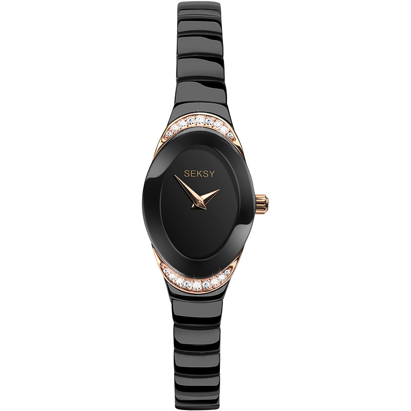 Дамски аналогов часовник Seksy Swarovski Crystals Elegance - S-2298.00 1