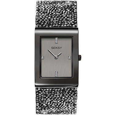 Дамски часовник Seksy Rocks Swarovski Crystals - S-2654.37