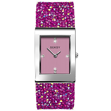 Дамски часовник Seksy Rocks Swarovski Crystals - S-2856.37 1