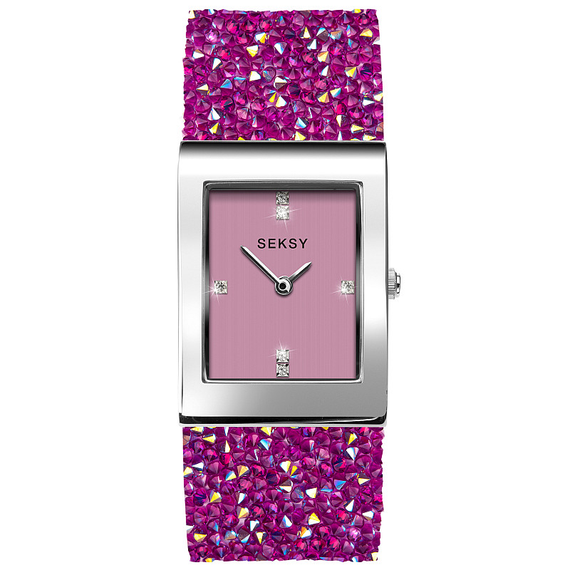 Дамски часовник Seksy Rocks Swarovski Crystals - S-2856.37 1