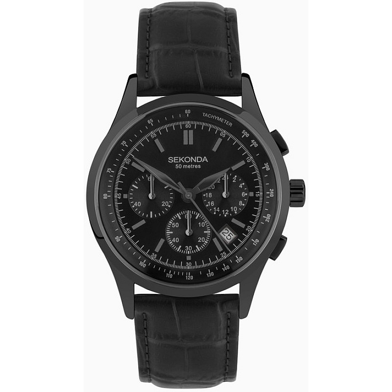 Мъжки аналогов часовник Sekonda Racer Chronograph - S-30113.00 1