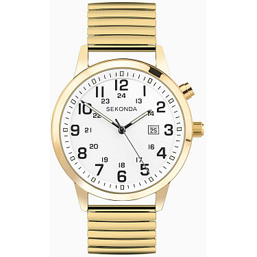 Мъжки аналогов часовник Sekonda Classic Indiglo - S-30128.00