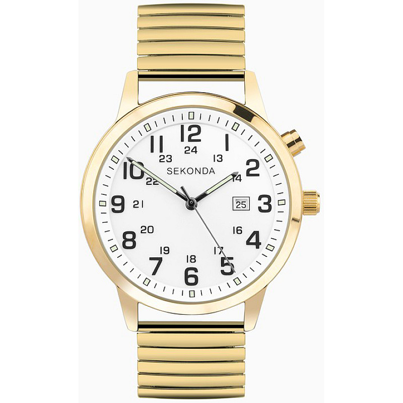 Мъжки аналогов часовник Sekonda Classic Indiglo - S-30128.00 1