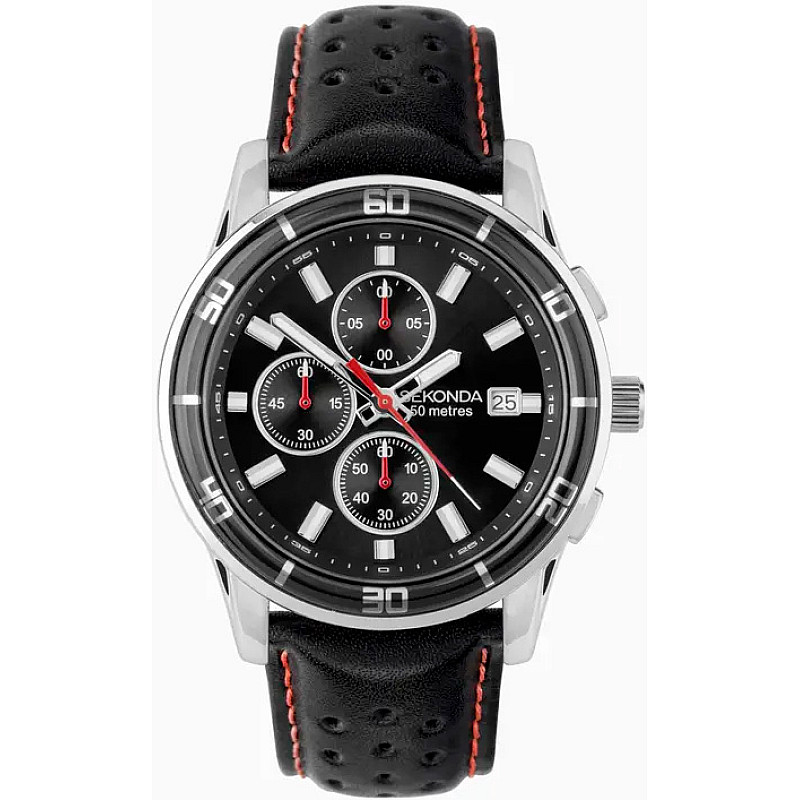 Мъжки часовник Sekonda Midnight Chronograph - S-30206.00 1