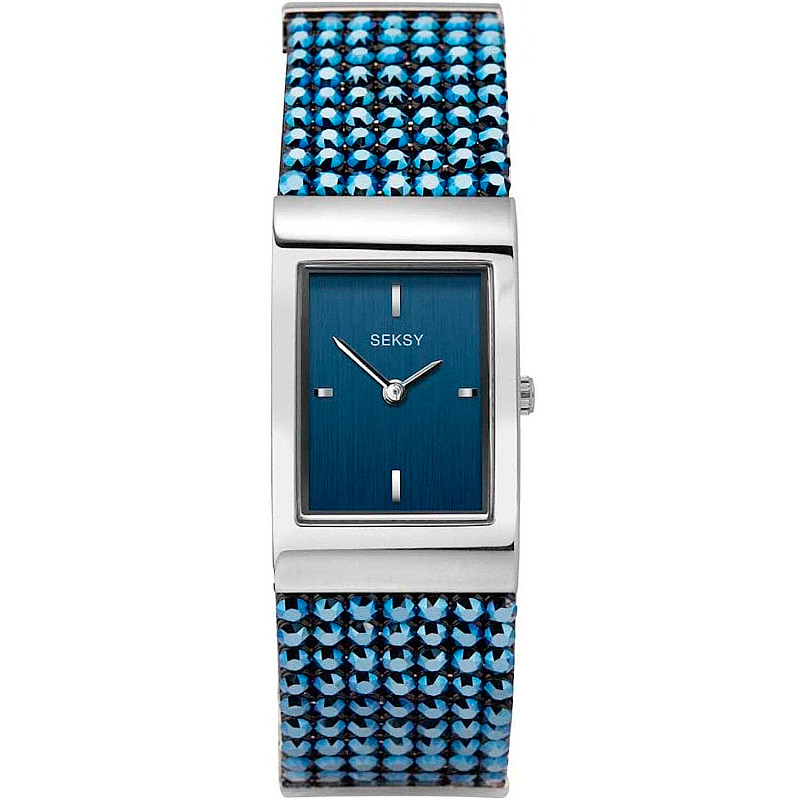 Дамски часовник Seksy Shimmer Swarovski Crystals - S-40014.00