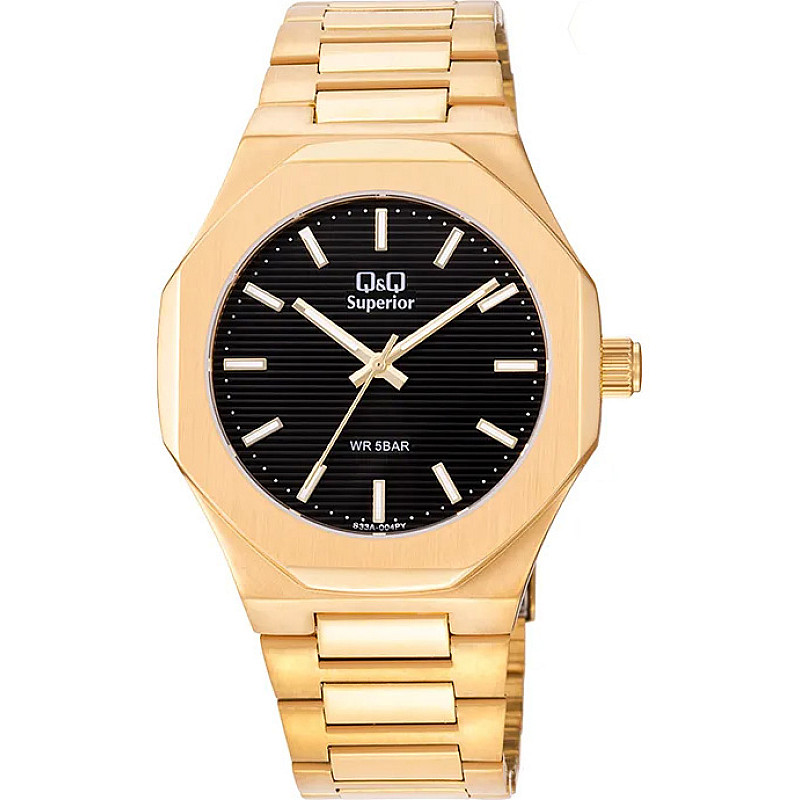 Мъжки часовник Q&Q Superior - S33A-004VY - Timezone-bg.com Мъжки часовник Q&Q Superior - S33A-004VY