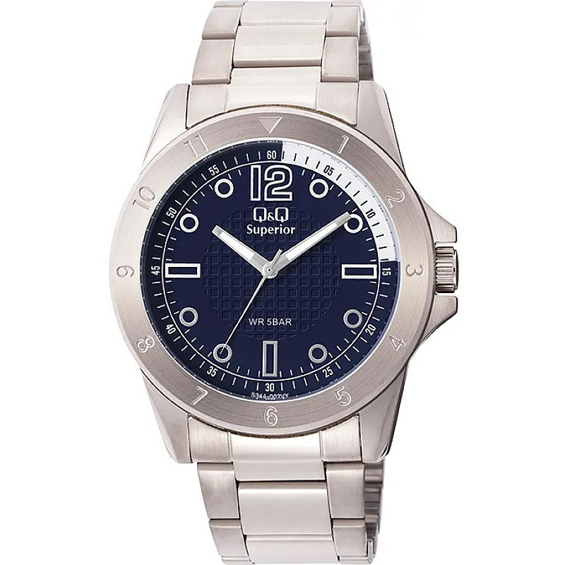 Мъжки часовник Q&Q Superior - S34A-002VY 1 - Timezone-bg.com Мъжки часовник Q&Q Superior - S34A-002VY 1
