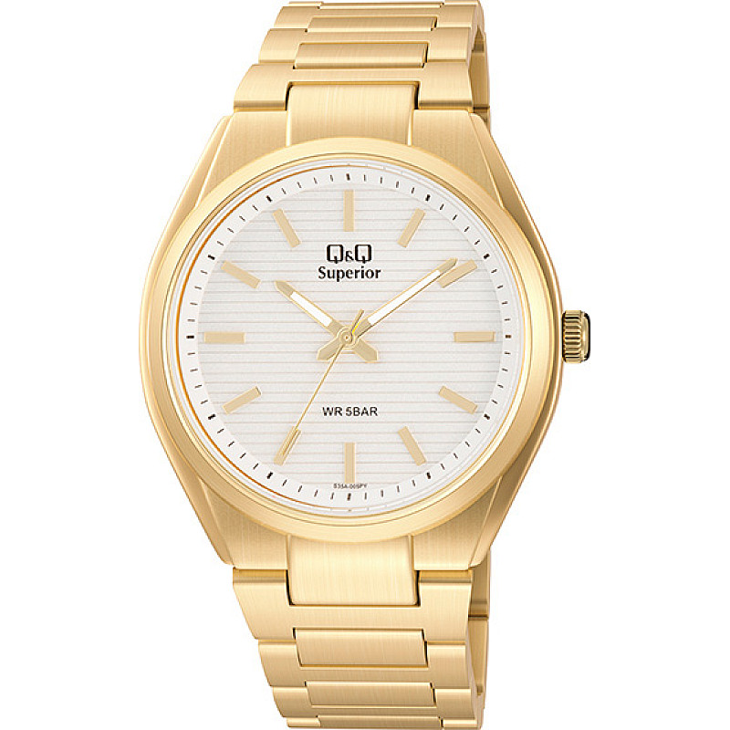 Мъжки часовник Q&Q Superior - S35A-005VY - Timezone-bg.com Мъжки часовник Q&Q Superior - S35A-005VY