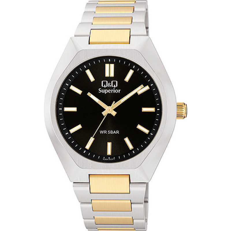 Мъжки часовник Q&Q Superior - S36A-003VY - Timezone-bg.com Мъжки часовник Q&Q Superior - S36A-003VY
