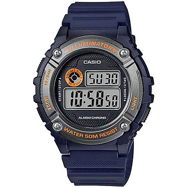 Мъжки дигитален часовник Casio - W-216H-2BVDF 1